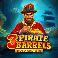 3 Pirate Barrels